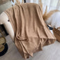 Golden Thread Shawl Lightweight Draping for Resort Wear