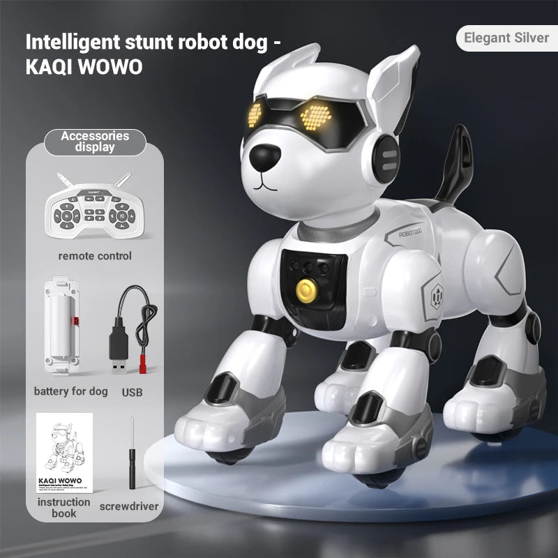 R27 Intelligent Robot Dog - Voice Control Electronic Pet Programming Toy