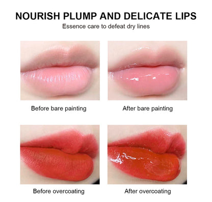 Lip Care Kit Moisturizing  Lip Glowly Balm Sleeping Lip Mask Deep Hydrate Night Sleep Mask Reduce Lip Lines Remove Dead Skin
