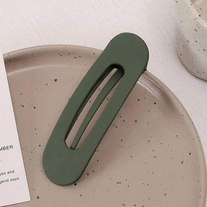 Matte Hair Clips for Bangs and Flyaway Control Gentle Grip Daily Wear