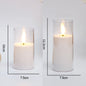 Flameless Candle Set with Remote Timer for Weddings and Parties