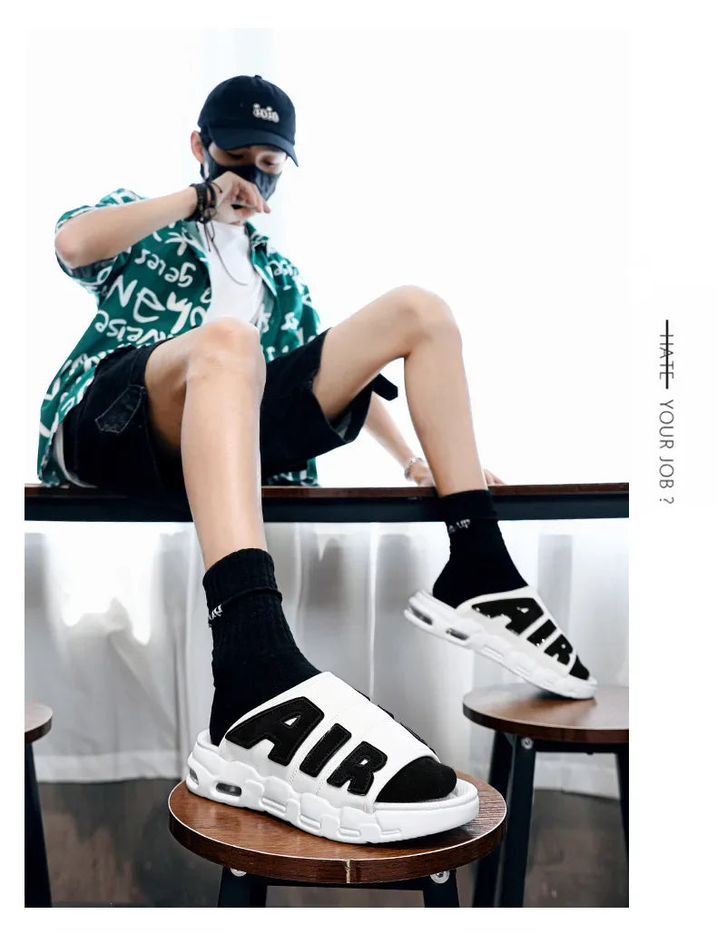 Airy Slides for Men with Lightweight Upper