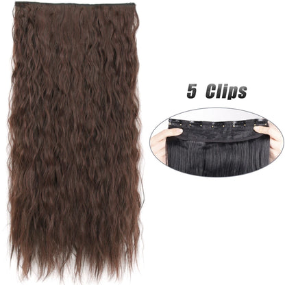 Voluminous Clip-In Hair Extensions 80cm For Fuller Long Hair Look