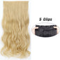 Voluminous Clip-In Hair Extensions 80cm For Fuller Long Hair Look