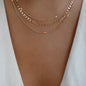 Layered Heart Pendant Necklace with Crystal Bead Detailing for Everyday Sparkle and Delicate Shine