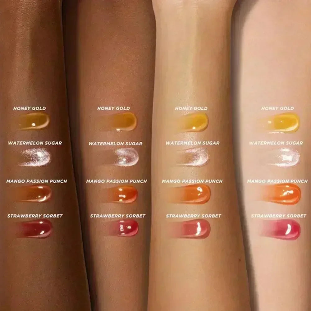 Hydrating Lip Balm with Honey Infused Exfoliating Lip Oil