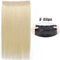 Wavy Clip In Hair Extensions Five Clip Set for Fuller Waves