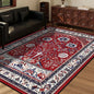 Persian Style Retro Home Living Room Rug Large Size Non-slip Entrance Door Mats Easy Cleaning Soft Bedroom Carpet Decoration