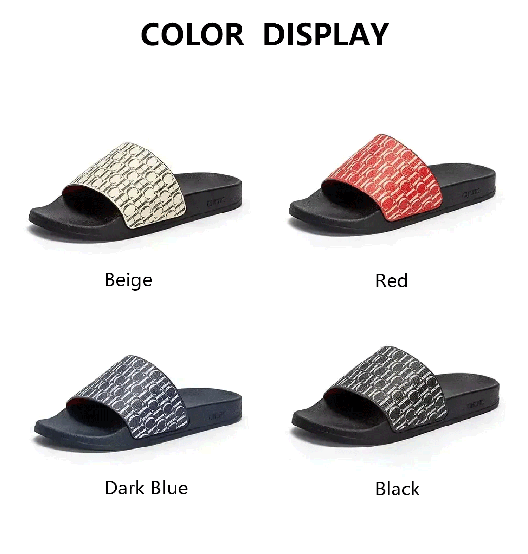 Soft Women Beach Slippers With Letter Print Design For All Day Wear And Resort Style