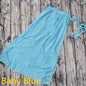 Women's Cotton Cover-Up Tunic Sarong with Sheer Floral Pattern