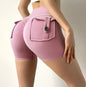 Sexy Yoga Shorts for Women, High Waisted Sports Pants, Fitness Shorts