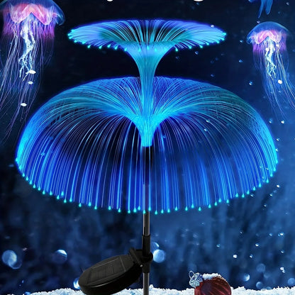 Solar Jellyfish Reed Lights - 7 Colors Variable Outdoor Garden Stake Lights