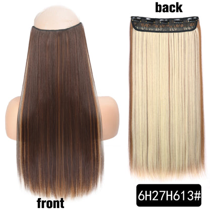 Long Clip In Hair Extensions for Length and Volume 22 Inch