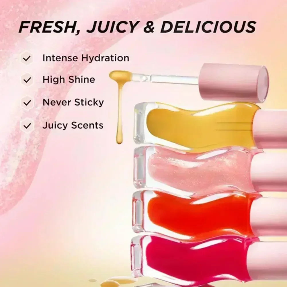 Hydrating Lip Balm with Honey Infused Exfoliating Lip Oil
