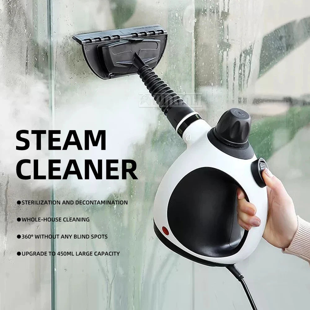 Powerful Steam Cleaning Machine 450ml Water Tank with Adjustable Nozzle