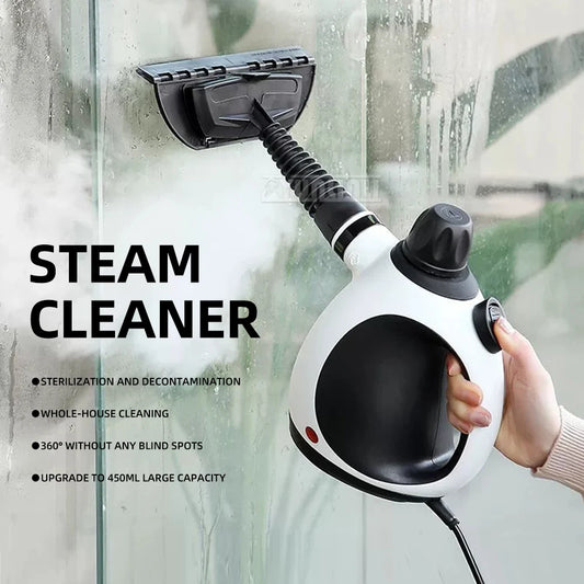 Powerful Steam Cleaning Machine 450ml Water Tank with Adjustable Nozzle