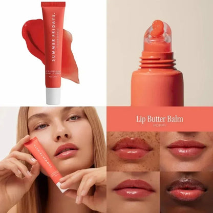 Butter Lip Balm Sets Vanilla Pink Cherry Chocolate
