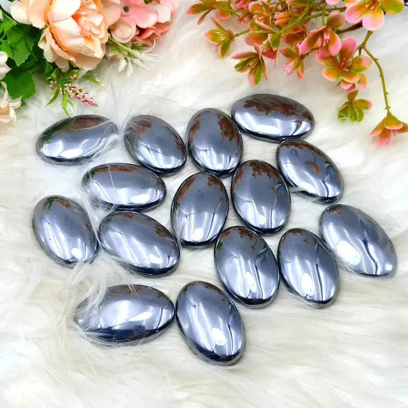Terahertz Palm Stone Massage Rock New Classical for Home Decor Gift