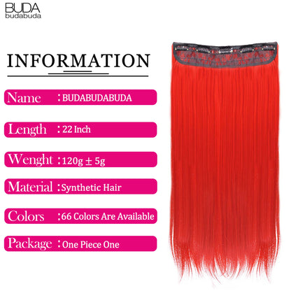 Long Clip In Hair Extensions for Length and Volume 22 Inch