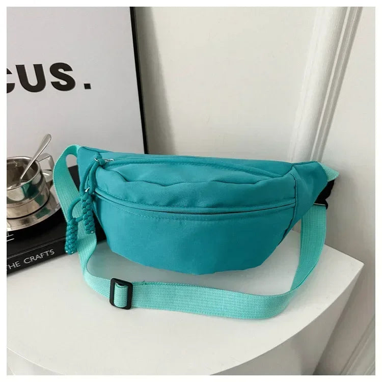 Women's crescent sling bag for hands-free days
