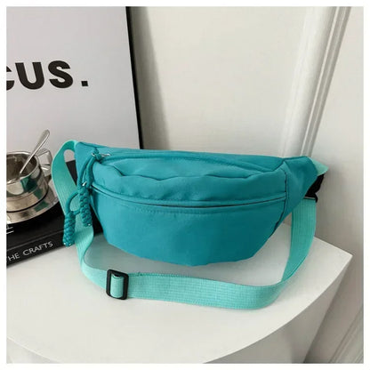 Women's crescent sling bag for hands-free days