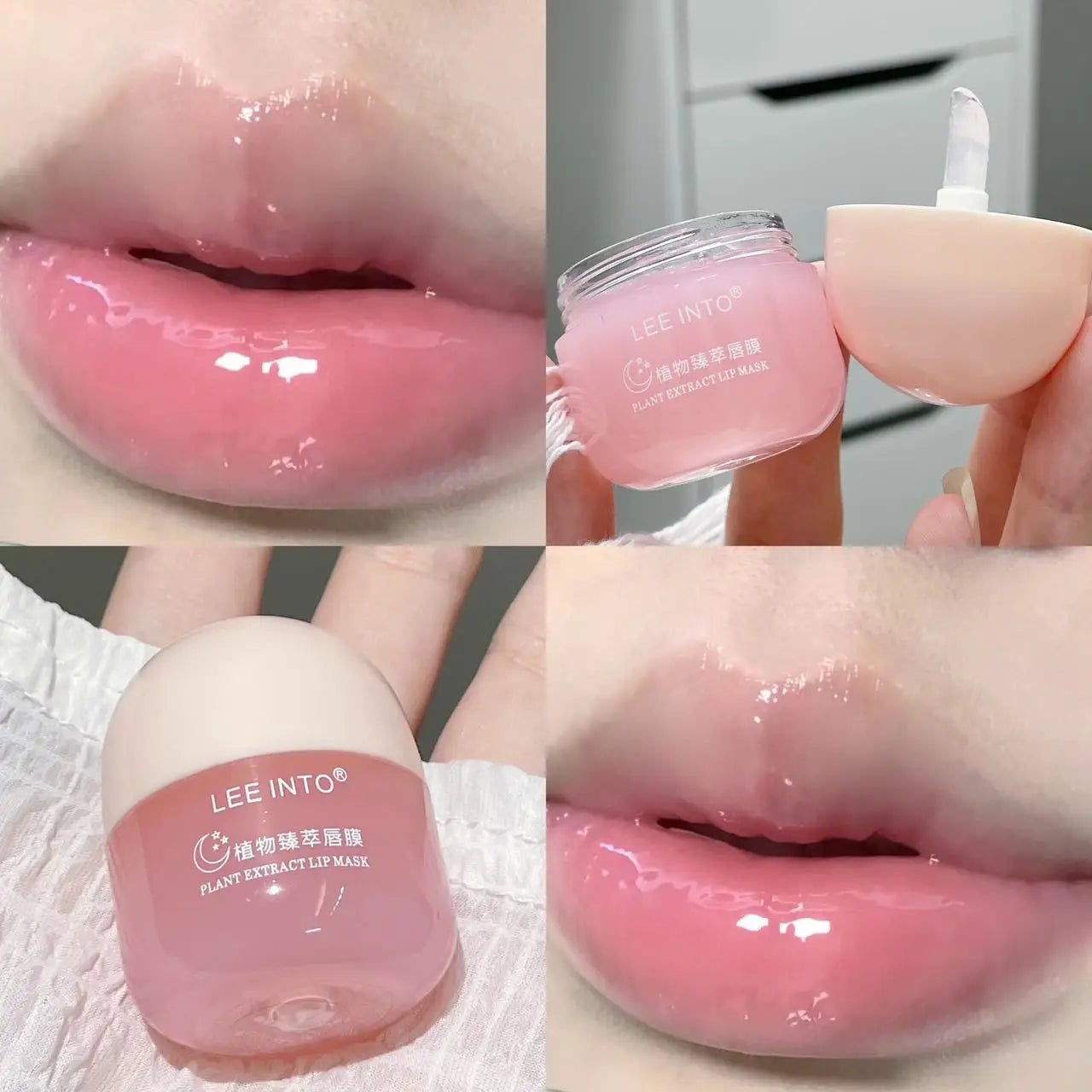 Hydrating Lip Balm Duo with Plant Extracts for Delicate Lips All Day