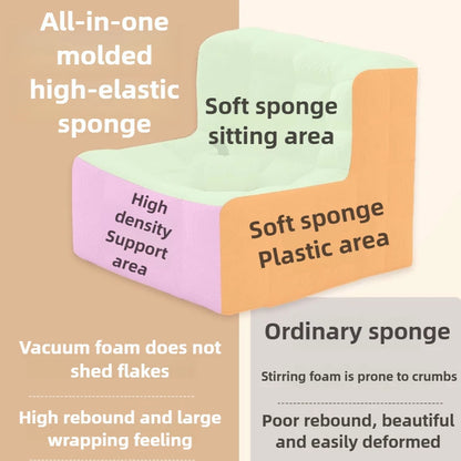 Relaxing Lazy Sofa 1 Person Living Room Corner Sofas Single Nordic Modern Cheap Sofas for Adult Bedroom Family Home Furniture