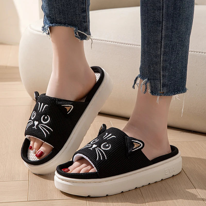 Breathable Slippers for Home Use with Lightweight All Day Wear and Moisture Wicking Insole