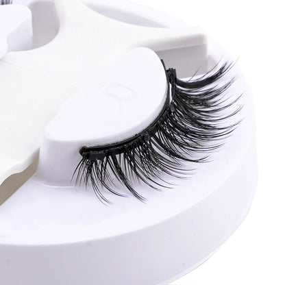Magnetic Eyelashes 3D Mink - Reusable False Lashes Set with Tweezers Tool