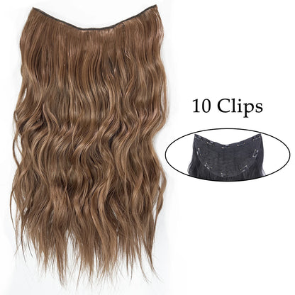 Voluminous Clip-In Hair Extensions 80cm For Fuller Long Hair Look