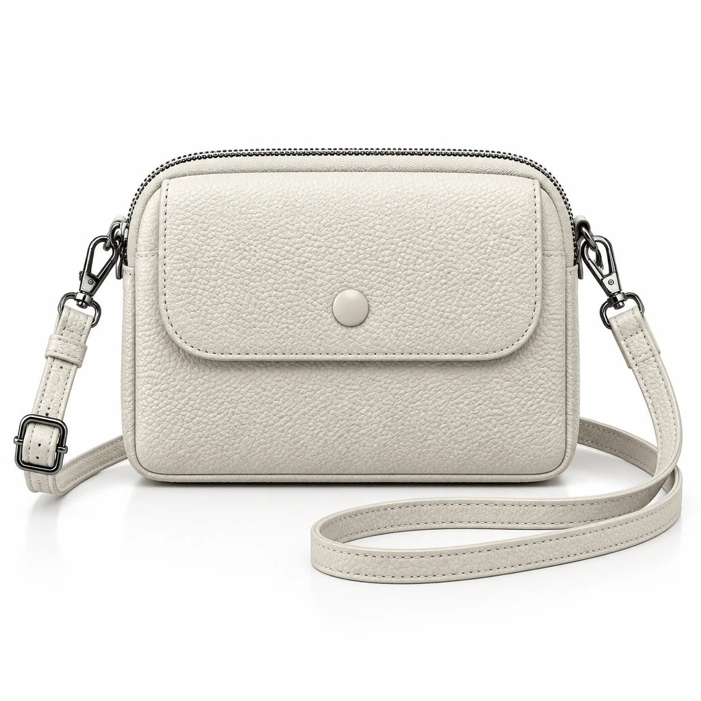Women's phone crossbody bag with an interior zip pocket