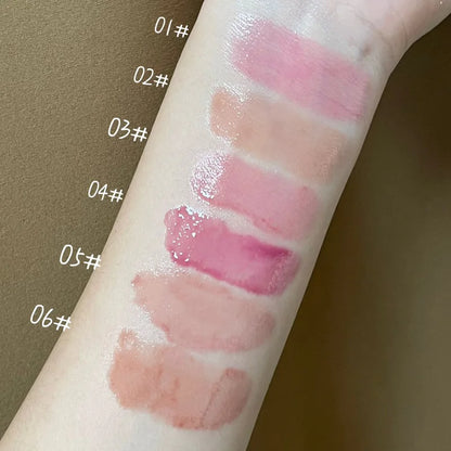 Hydrating Lip Gloss with Glassy Water Shine for Plump Lips