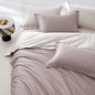 Soft Cotton Bedding Set with 800 Thread Count Duvet Cover and Sheets