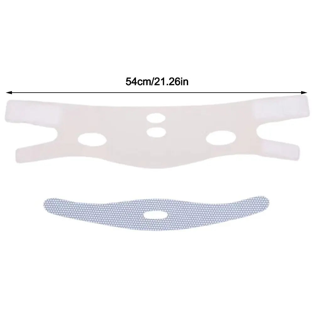 Breathable Adjustable Face Sculpting Sleep Mask With Jawline Lifting And V Line Shaping