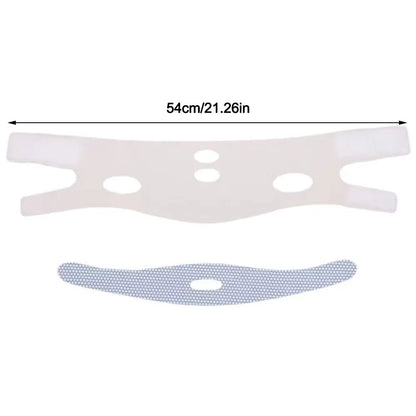 Breathable Adjustable Face Sculpting Sleep Mask With Jawline Lifting And V Line Shaping