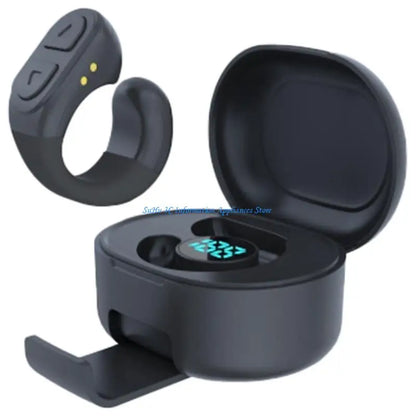 Bluetooth Selfie Ring Fingertip Remote Controller for Smartphones
