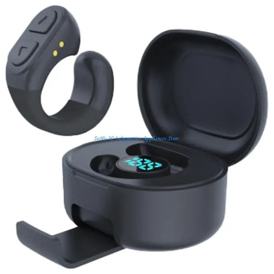 Bluetooth Selfie Ring Fingertip Remote Controller for Smartphones
