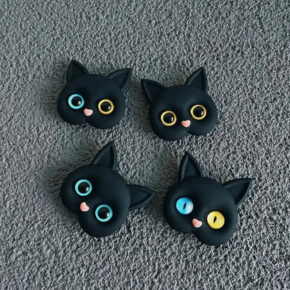 Cat 3D Cartoon Air Sac Bracket Phone Finger Grip Stand