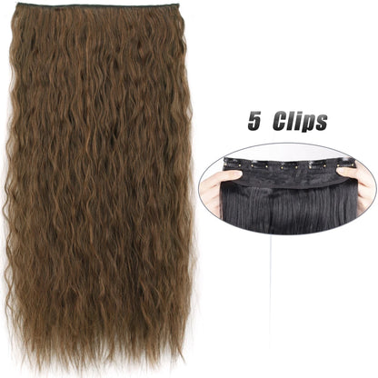Voluminous Clip-In Hair Extensions 80cm For Fuller Long Hair Look