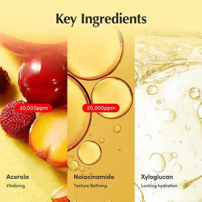 Vitamin C essence and cream with single or duo options