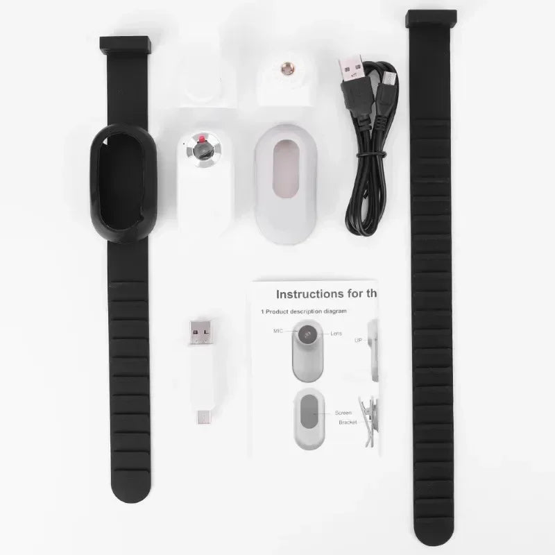 Wireless Pet Camera Collar 1080p Live Video for Cats and Dogs