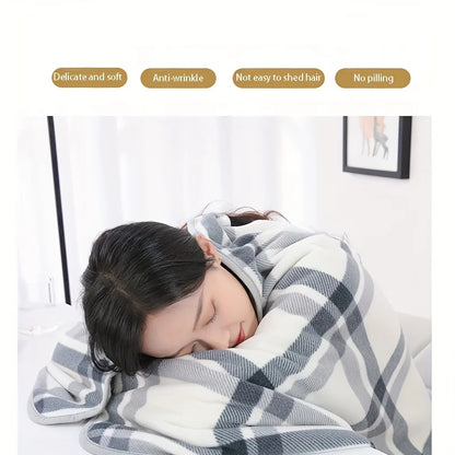 Soft Wearable Blanket Shawl for Office and Home Use Breathable Warmth