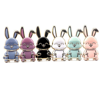 Universal Finger Ring Holder Phone Stand Mini Pull Rod Back Sticker