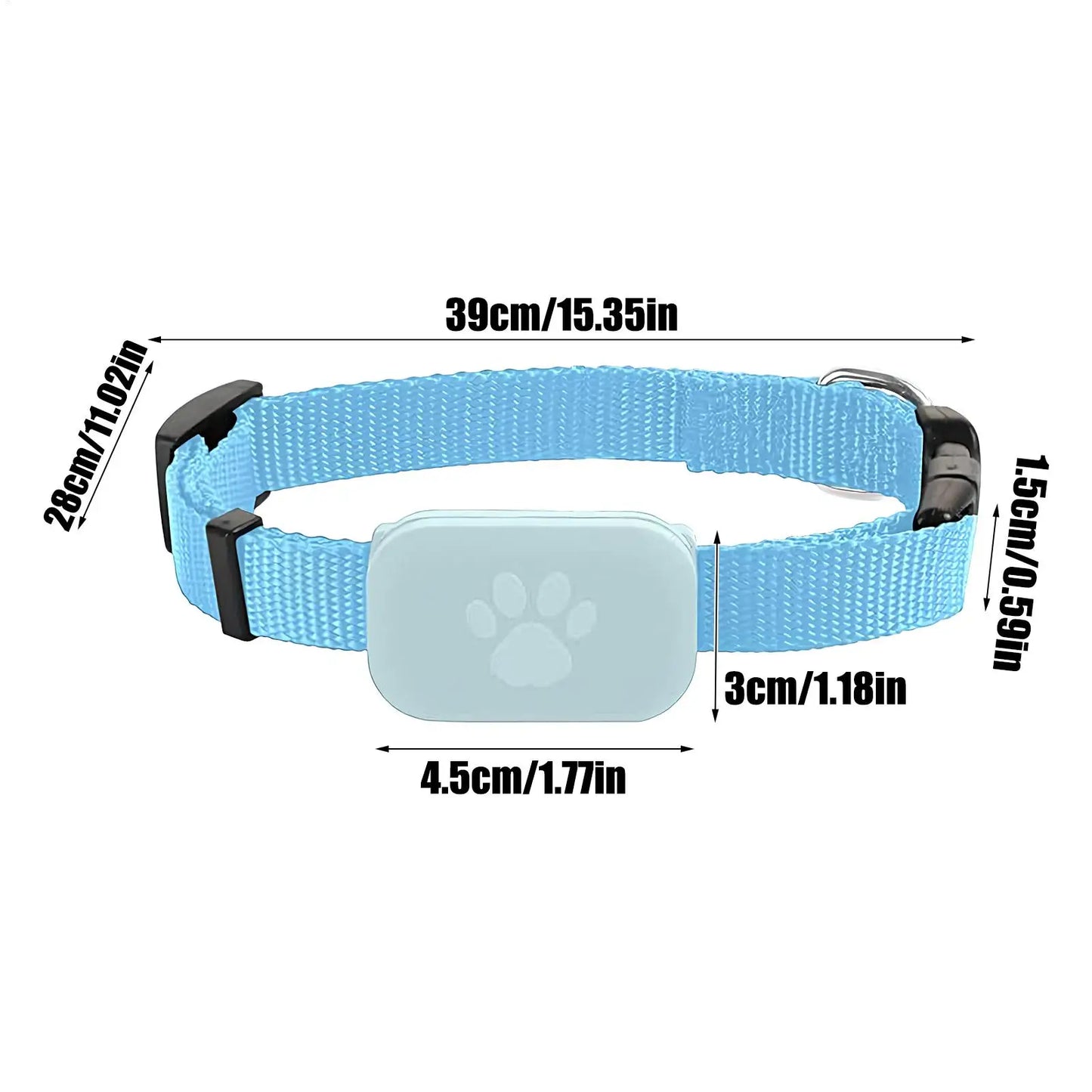 GPS Pet Collar Real Time Indoor and Outdoor Tracking for iOS