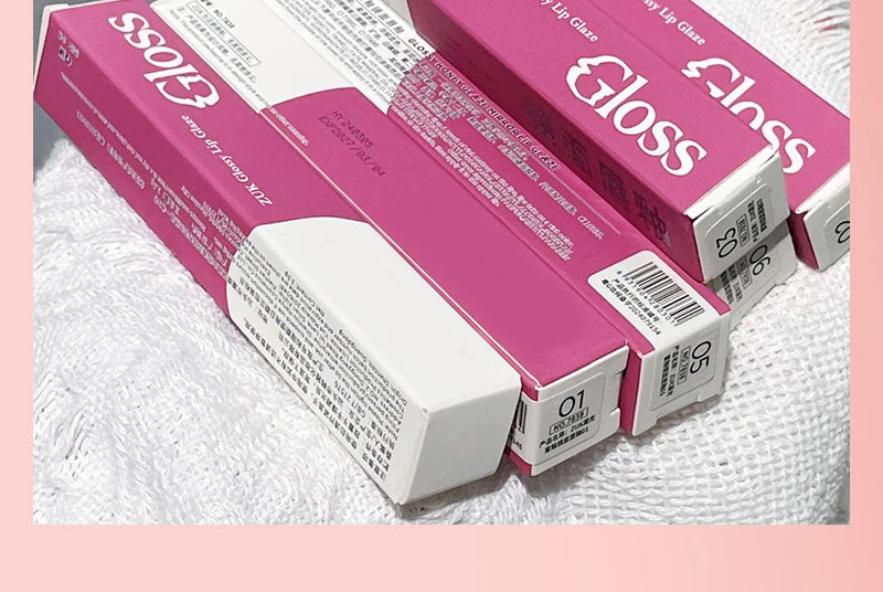 Hydrating Lip Gloss with Glassy Water Shine for Plump Lips