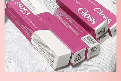 Hydrating Lip Gloss with Glassy Water Shine for Plump Lips