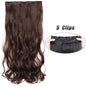 Voluminous Clip-In Hair Extensions 80cm For Fuller Long Hair Look