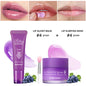 Lip Care Kit Moisturizing  Lip Glowly Balm Sleeping Lip Mask Deep Hydrate Night Sleep Mask Reduce Lip Lines Remove Dead Skin