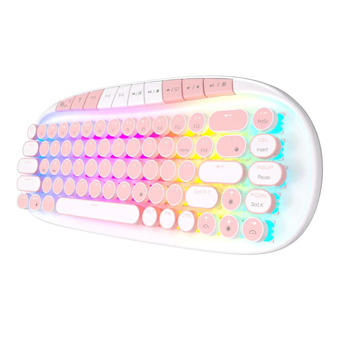 Wireless mechanical keyboard with RGB backlighting