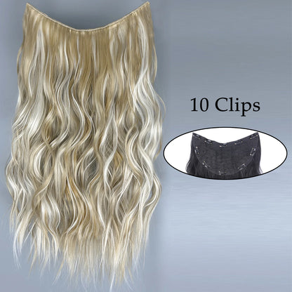 Voluminous Clip-In Hair Extensions 80cm For Fuller Long Hair Look
